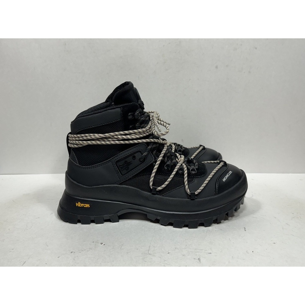 Moncler Black Glacier Boots Women's Size 8 US / 38 Vibram‎ Soles Made In Italy